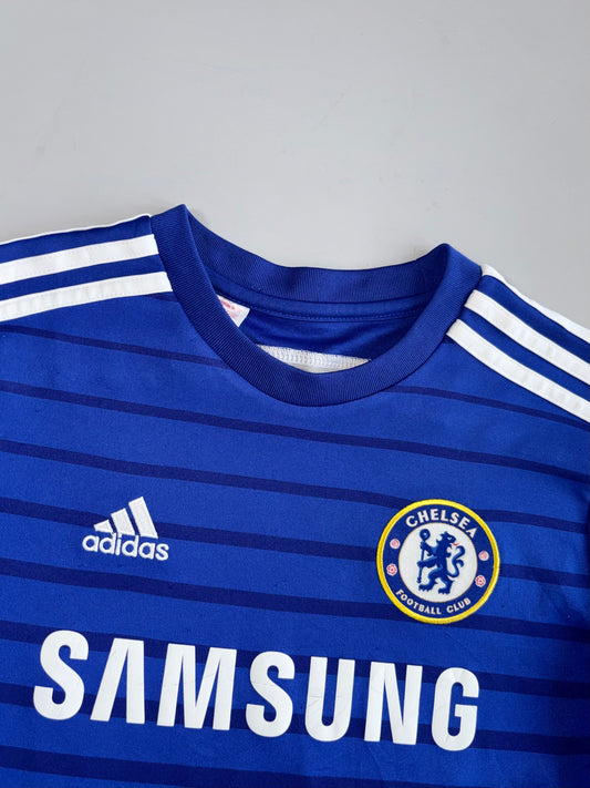 Adidas Chelsea FC 2014/15 Home Jersey Hazard #17 Samsung Sponsor (XS)