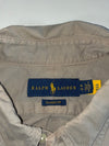 Ralph Lauren Classic Fit Taupe Grey Oxford Button-Down Shirt (2XL)