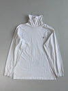 Vintage 90s Polo Ralph Lauren Turtleneck Long Sleeve White(2Xl)