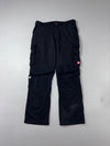Engelbert Strauss Black Heavy Duty Cargo Work Pants (W:37) (L:44)