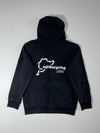BMW M Performance Zip-Up Hoodie – Black (L)