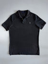 Polo Ralph Lauren Faded Black Piqué Polo – White Pony | Classic Fit (XL)