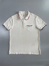 GAP | Tipped Pocket Polo | Off-White (L)