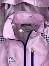 Kappa Houndstooth Panel Windbreaker (Detechable Hood) Jacket (S)