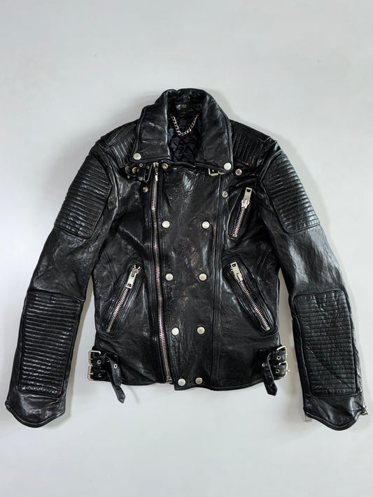 Made in Italy Premium Original Leather Jacket (XS)