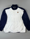 Vintage Nike Court Navy & White Tennis Track Jacket (XL)