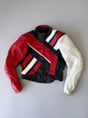 ZVintage AGV × Ducati Leather Motorcycle Jacket (Original Pure Leather) Made/Designed in Italy  (M)
