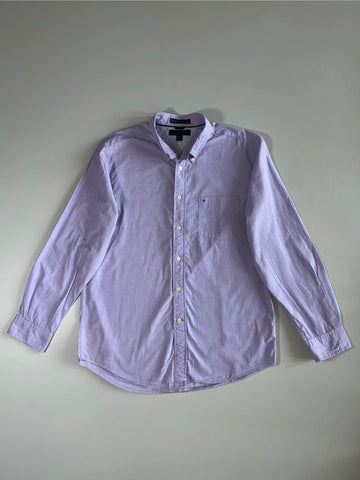 Tommy Hilfiger Lavender Oxford Button-Down (XL)