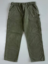 Carhartt Slate Green Elastic Waist Pants (W:38|L:43)