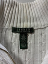 Lauren Ralph Lauren Full Zip Cable Knit Sweater women’s (XS)