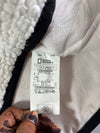 National Geographic | Sherpa Zip Hoodie White | (S)