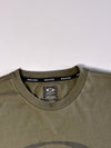 Oakley Big Ellipse Logo Graphic Tee – Olive Green | (M)