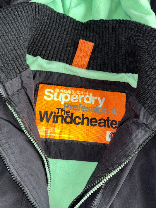 Super dry Professional Windbreaker Hooded Jacket (M)