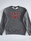 Dickies | “Dickies State” Arch Print Crewneck Sweatshirt | Charcoal Grey (L)
