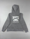 Roots Athletics Canada Grey Marl Full-Zip Hoodie (XL)