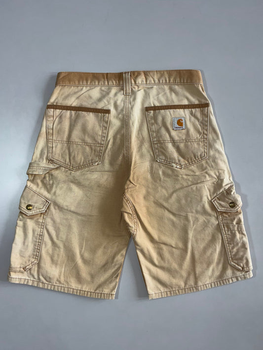 Carhartt Beige Cargo Work Shorts (W:30|L:22)