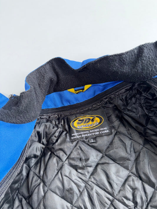 YoungDirector BMW Motorsports Racing Jacket Padded Armor Blue (S)
