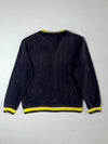 Adidas Varsity Bomber Jacket – Black/Yellow, (XL)