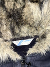 Adidas Faux Fur Hooded Jacket Black, Women’s (XS)