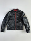 RG512 Urban Wear Red-Zip PURE Leather Jacket (M)