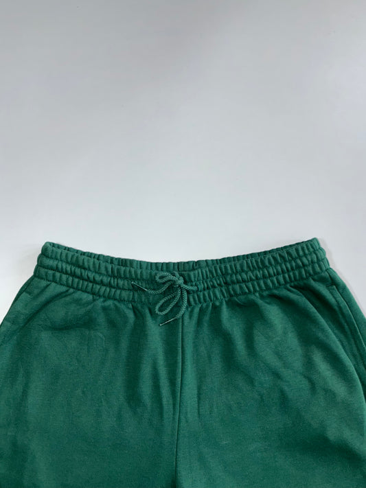 New Balance Forest Green Fleece Shorts elastic waist  (W:30 |L:18)