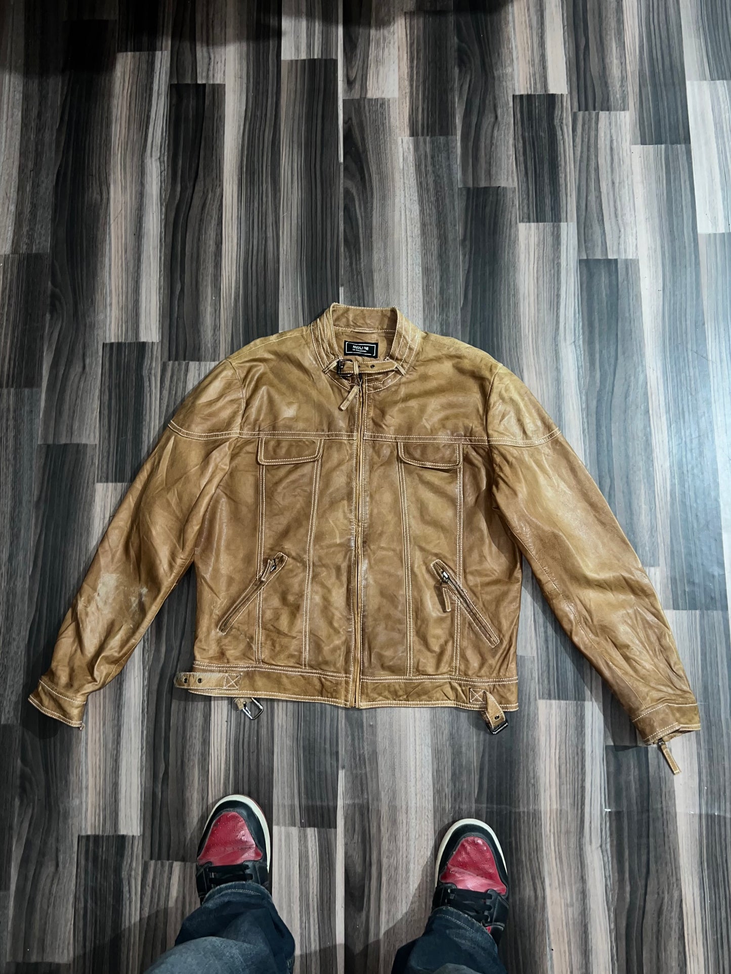 zPremium Leather Jacket (S/M)