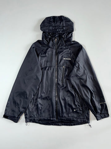 Columbia Omni-Tech Hooded Waterproof (Detachable Cap) Jacket Black Men’s (XL)