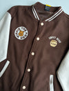 Disney Winnie the Pooh Brown & Cream Varsity Jacket (S/M)