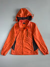Fila Orange & Black Colorblock Windbreaker (XL)