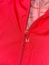 Puma Track Jacket – Coral/Red, Ribbed Trim Women’s (S)