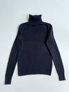 Ralph Lauren Sport Cotton Knit Turtleneck Sweater – Navy(XS)