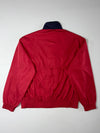 Jaguar | Vintage Red & Navy Racing Harrington Jacket | (XL)