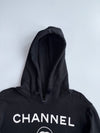 Channel  Graphic Printed Hoodie (S/M)