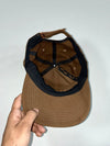 Vintage Carhartt Brown Reworked Leather Strap Cap (Adjustable)