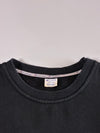 Champion Embroidered Script Logo Black Crewneck (S)