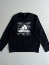 Adidas Camo Box Logo Crewneck Sweatshirt (XL)