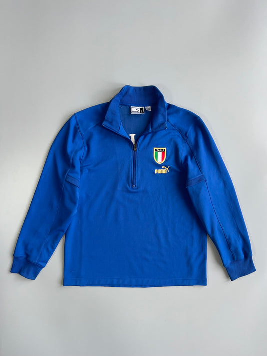 Vintage Puma Italia FIGC Half Zip Training Top (M/L)