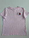 Tommy Jeans Embroidered Flag Logo T-Shirt (L)