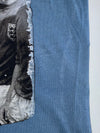 Icons Collection | England 1966 World Cup Champions Photo Tee | Steel Blue (2XL)