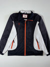 US Polo Assn Colorblock Windbreaker Jacket – Navy/White/Orange (M)