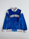 LA Dodgers MLB Velour Full-Zip Track Jacket (M)