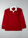 Polo Ralph Lauren Red Rugby Shirt RLPC Big Pony – (L)