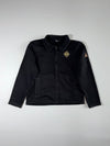 Nepa | Black Knit Fleece ZipWom Jacket Women’s – Gold Badge Patch | (M)