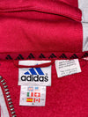 Adidas Short-Sleeve Hooded Sweatshirt 3-Stripes, (XL)