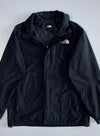 The North Face HyVent Waterproof Shell Jacket | Black Detachable Hood Outdoor Mountain (L)