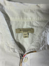 Burberry London | Nova Check Placket Button-Up Shirt – White | (XS)
