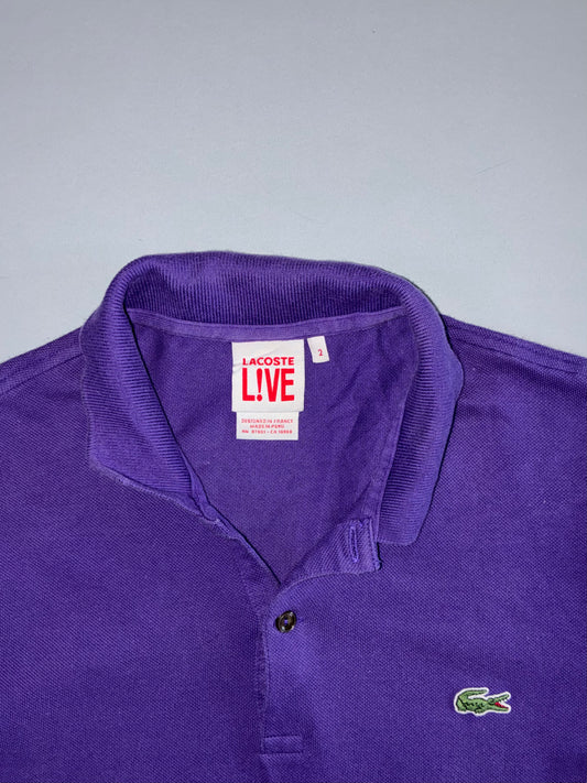 Lacoste Live Slim Polo (Purple) (S)