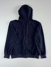 GS B-Enken Navy Striped-Hood Full Zip Hoodie (L)