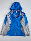 Nike Fit Storm Blue & Grey Hooded Windbreaker (S)