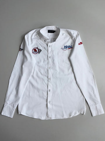 Ashok “Igol Compétition” Racing Shirt – White (M)